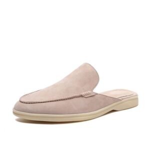 Mokasyny Męskie Z Arch Support, Letnie, Wsuwane, Nowoczesny Styl, Wygodne Buty Mokasyny Męskie – Beżowy